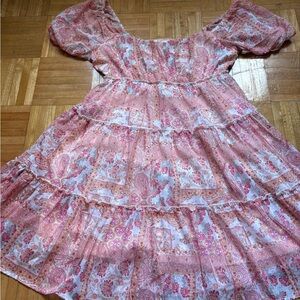 Altard State mini dress with puff sleeves! Size M